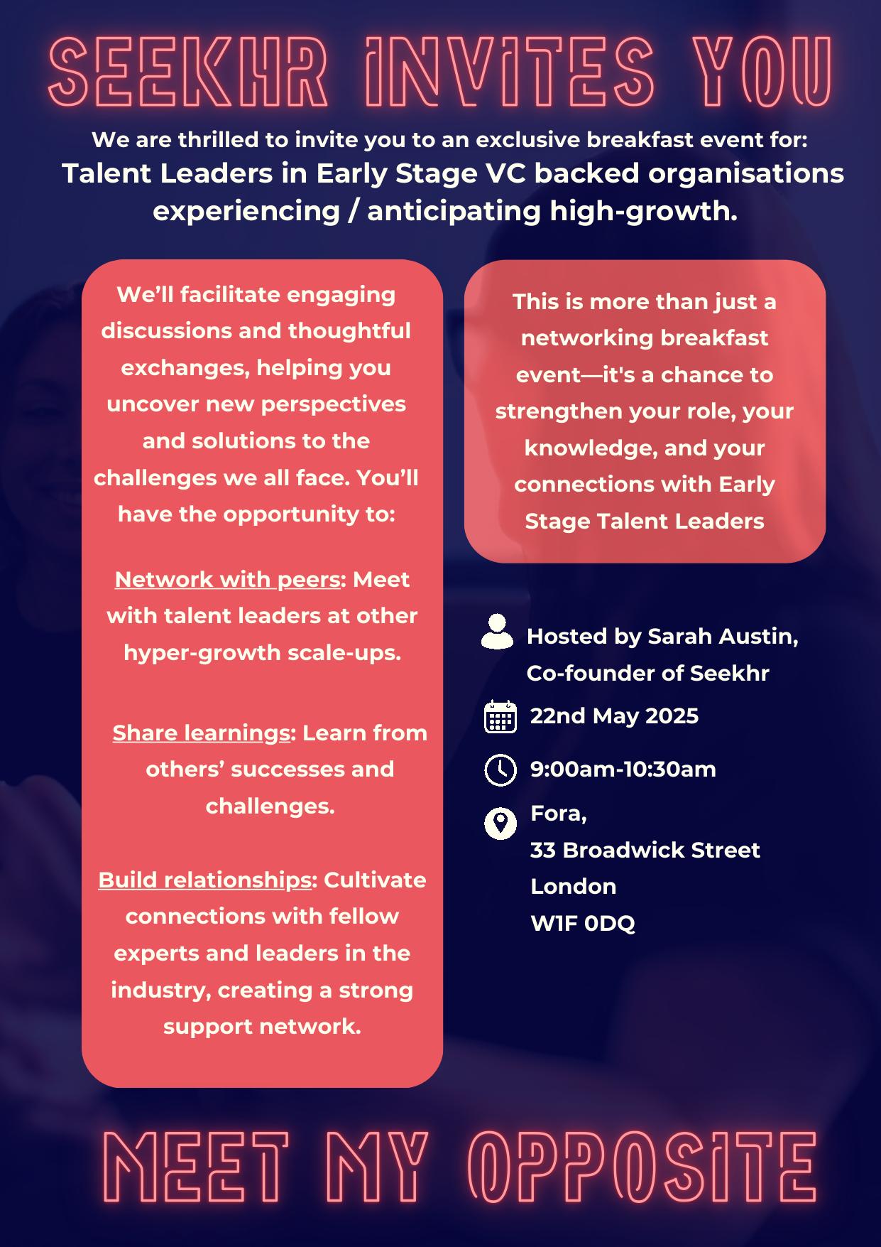 Talent in FinTech , Meet My Opposite